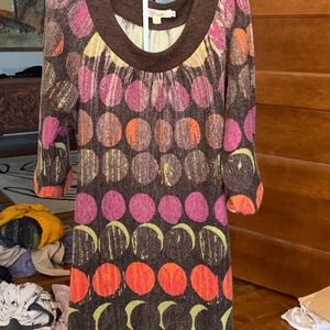 Aryeh very mod dress. Looks like wool- but- acrylic and nylon. Never worn